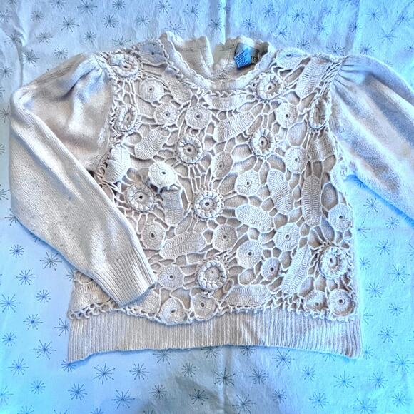 Vintage 90s angora blend sweater - Picture 1 of 4